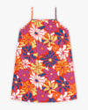 Vestido Infantil Alça Fina Estampa Floral - Kely Kety- Carrot-89314834-8c0a-466e-949c-ce3b33a2acd9