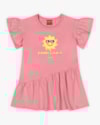 Vestido Infantil com Babados Estampa Sol - Kely kety - Bala de Goma-8f8cd93a-2700-4da1-9a2b-f94aaa573108