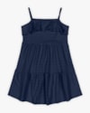 Vestido Infantil com Babados - Kely Kety - Oxford-8cc3610a-0ab9-4a81-8aa8-8c33d174e3fd