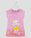 Vestido Infantil com Estampa de Gatinha Kely Kety Rosa-f383f080-8539-432c-acff-1f2f5cce79e7