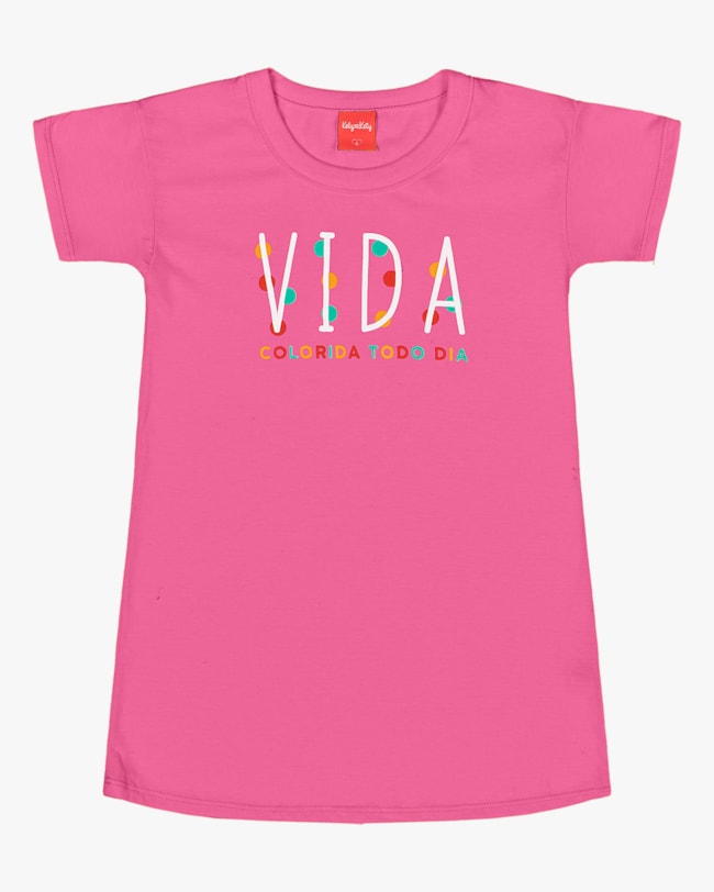 Vestido Infantil com Estampa  Kely Kety-12317981-381a-4b02-b92a-afa55dd260e2
