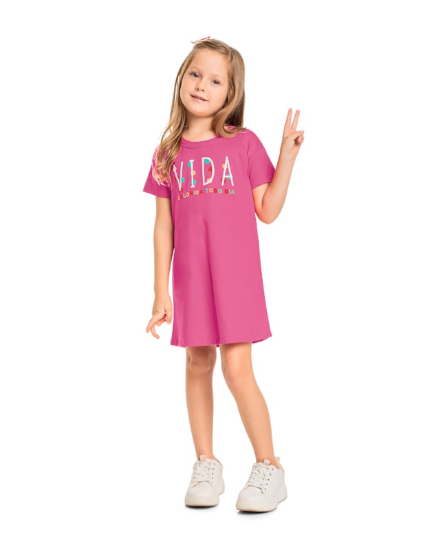 Vestido Infantil com Estampa  Kely Kety-4b3f4468-510e-43cf-9297-24448a8141e4