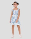 Vestido Infantil em Malha Canelada Estampada Kely Kety Azul-fb5de3a2-228a-43ae-b4cf-6594b60c3acf