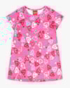 Vestido Infantil em Meia Malha Estampa Corações - Kely Kety - Choque-eeed8fb0-a52e-4525-9ccf-06316756664b