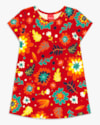 Vestido Infantil em Meia Malha Estampado - Kely Kety - Tomato-f8077e94-c14b-47f5-954b-c8f3de6018d1