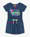 Vestido Infantil em Moletinho com Bolsos - Kely Kety - Oxford-8576ba2a-18a5-4610-9e86-6a76e91a77c3