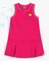 Vestido Infantil em Moletinho com Estampa - Kely Kety - Cherry-d4325a57-1b4b-4334-a7fa-daf710cf3936