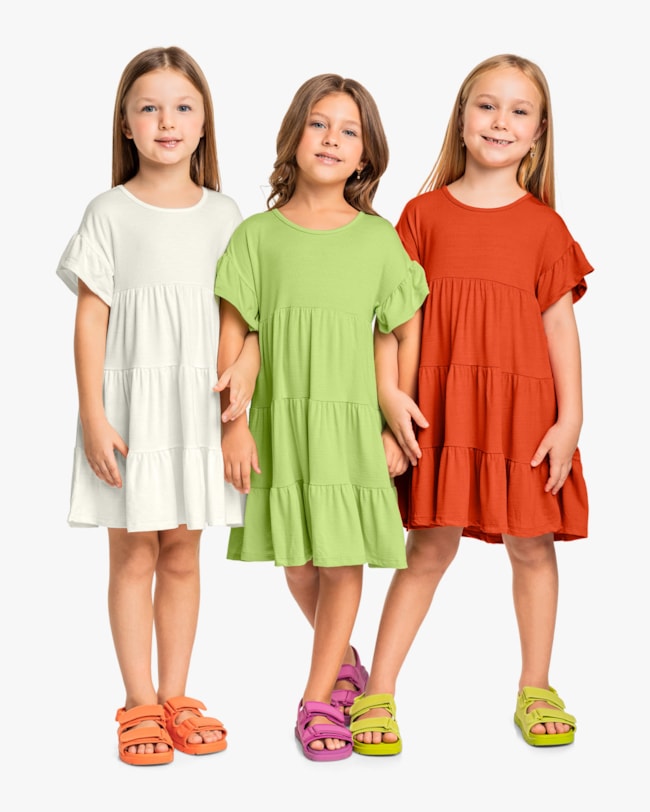 Vestido Infantil em Viscose Kely Kety-3bd75247-6396-496f-8788-816d4cf7df76