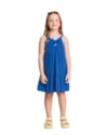 Vestido Infantil em Viscose Linho com Babado - Kely Kety - Royal-23ff581a-cb0c-4cc1-8ca8-cfedfa90701a