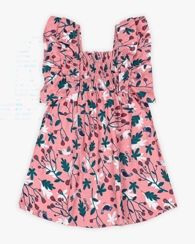Vestido Infantil Estampa Flores - Kely Kety - Bala de Goma-df93315a-5186-4a35-b9f9-16528c01022d
