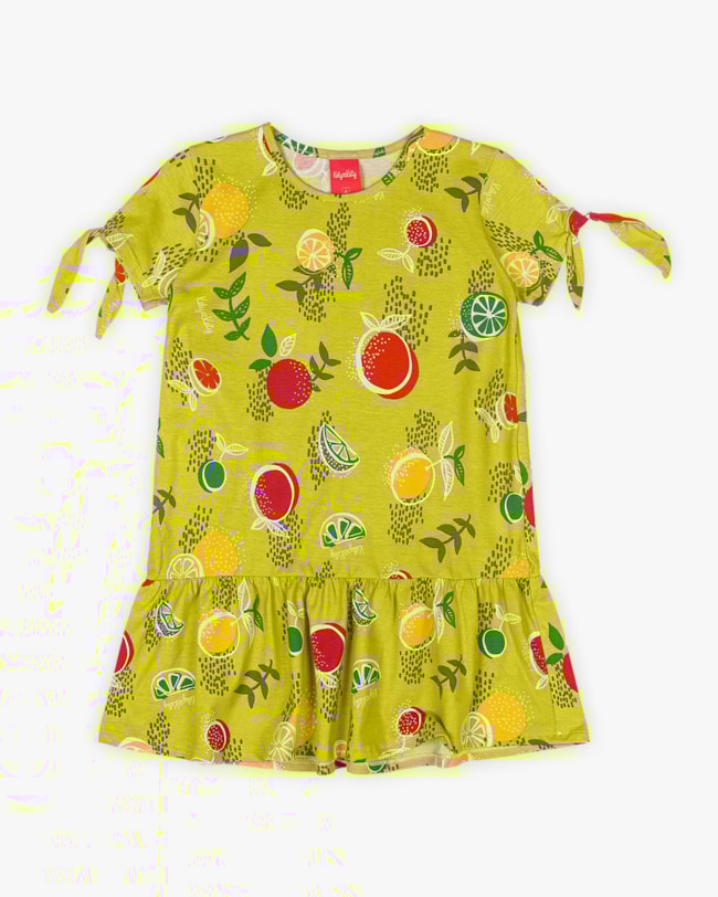 Vestido Infantil Estampa Frutas- Kely Kety - Aspargos-a2d81626-4a7c-4c1d-bebc-6a9c855e853f