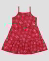 Vestido Infantil Estampado com Alça Fina Kely Kety Vermelho-eac826cf-29f0-459d-8d6a-3f44f8888df1