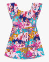 Vestido Infantil Estampado com Manga Babado - Kely Kety - Blossom-5fa71418-73c8-4a40-a91a-1fd83d3685bb