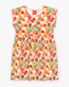 Vestido Infantil Estampado em Meia Malha - Kely Kety - Sweet Coral-66d85caf-3d47-4ad1-bebd-d61b44c156ce