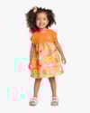 Vestido Infantil Estampado Frutas Tropicais - Kely Kety - Nectarine-2478d9cf-e1de-40bd-972a-732174f9c189