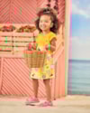 Vestido Infantil Estampado Frutas Tropicais - Kely Kety - Sol-77ca64ee-67d6-40cf-acae-a1fa0134f24d