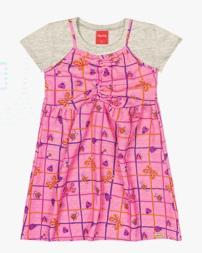 Vestido Infantil Estampado Kely Key-6751a1bf-4017-46c8-bd6c-6ab450efc7c9