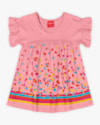 Vestido Infantil Estampado Malha Texturizada - Kely Kety - Bala de Goma-1a06199e-cd25-4e35-a742-403283b3f78c
