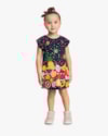 Vestido Infantil Manga Curta Estampado - Kely Kety - Oxford-fcfb01a9-8efc-4a6d-91f8-e7d82a4759c1