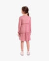 Vestido Infantil Manga Longa com Babado - Kely Kety - New Rose-b8a861ee-9fa0-4a44-8862-e58b1af7fc59