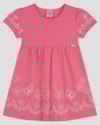 Vestido Infantil Menina em Malha com Estampa Kely Kety Rosa-b8a3f73b-0dbc-417d-9137-1b5b95d63933