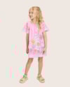 Vestido Infantil Menina Estampa Jardim em Tecido Plano - Kely Kety - Rosa-cc16f05c-4f00-47c9-85ef-d167bdf880ee