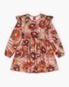 Vestido Infantil Menina Manga Longa Estampado - Kely Kety - Deserto-f90934fa-eb76-4972-8e34-16cb32b26dae