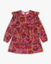 Vestido Infantil Menina Manga Longa Estampado - Kely Kety - Rosa Caramelo-6ba46314-ee37-4b41-8c71-d722b0a0dc69