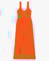 Vestido Longo em Viscose com Abertura Lateral - Cereja Rosa - Ginger P-90d30574-c5dd-4d60-8d97-e065a9f42cd4