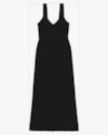 Vestido Longo em Viscose com Abertura Lateral - Cereja Rosa - Preto G-c4c629d1-e38d-412b-942f-04cdf6f9bfc5