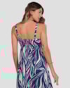 Vestido Longo Estampado com Alça Fina Cereja Rosa Azul-71e744f4-78af-4e4e-87d9-956625d78557
