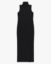 Vestido Longo Gola Alta Canelado - Cereja Rosa - Preto G-f984165b-56f4-416d-aea1-037157f96aa9