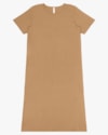 Vestido Midi Básico com Abertura Lateral - Cereja Rosa - Capim Dourado-16c04f2e-0914-4583-8c6c-daa63c01952f