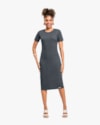 Vestido Midi Básico em Ribana Canelada - Cereja Rosa - Dark Mescla-d9da711c-a2e8-42a7-86e1-039bc83e0656