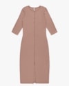 Vestido Midi Canelado com Fenda - Cereja Rosa - Aveia G-c12970ca-1bdf-4f78-a7cc-78c66ab67dd2
