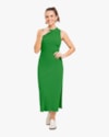 Vestido Midi em Cotton Canelado com Fenda - Cereja Rosa - Online-G-b3e03ca3-5a23-475c-a130-5693cb3a8183
