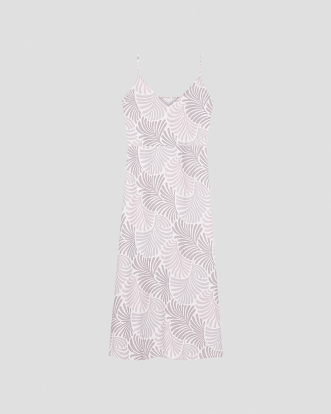 Vestido Midi em Crepe Estampado com Fenda Cereja Rosa Branco-bc6bf406-9694-40c3-b7ba-a89430d2c8dc