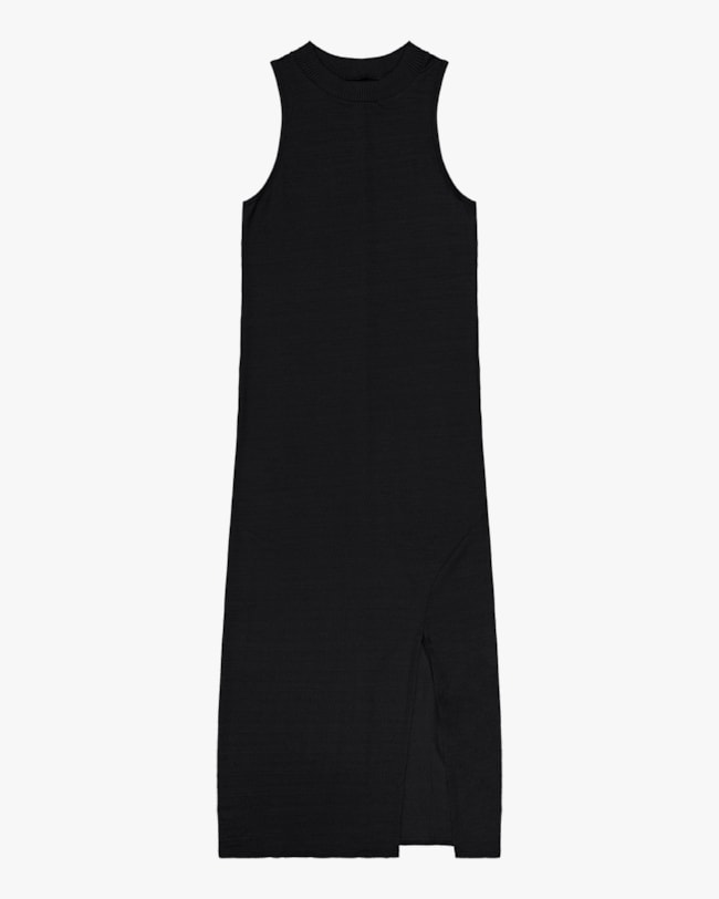 Vestido Midi em Viscose com Abertura Frontal Cereja Rosa-d886f72d-16a3-4583-b8de-6532cc89a05a