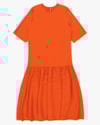 Vestido Midi em Viscose com Babado - Cereja Rosa - Ginger G-465004f1-cce5-44b5-b5a2-e30ad8abdc8e
