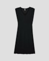 Vestido Midi em Viscose com Decote V Cereja Rosa Preto-62e2222f-d609-49be-951c-c1755449ed46