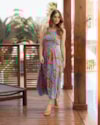 Vestido Midi em Viscose com Pregas - Cereja Rosa - Carrot  P-3d3b23ab-114d-442f-9776-d50c4ec2af29