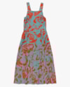 Vestido Midi em Viscose com Pregas - Cereja Rosa - Carrot  P-364cddac-e6e5-4230-96fa-4353bd3a7e11