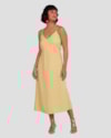 Vestido Midi Estampado com Alça Fina Cereja Rosa Amarelo-92c02a1e-698e-49d4-88bd-65b94cace198