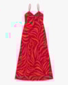Vestido Midi Estampado com Alças Ajustáveis - Cereja Rosa - Carmim-GG-64e1df05-6c7d-4f12-a677-8e11e308b35c