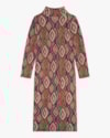 Vestido Midi Estampado em Pelo Aveludado Cereja Rosa Mostarda-c46f91b8-3e7b-4b9b-8d7c-a8e34a69e6da