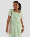 Vestido Midi Estampado em Viscose Linho - Cereja Rosa - Mint-8759da38-1cdc-4f7d-8819-e446b1140ddb