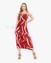 Vestido Midi Evasê em Viscose Estampada - Cereja Rosa - Passione-PP-0cd3d15c-00d2-4394-8774-0060f3a86311