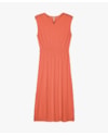 Vestido Midi Feminino com Cintura Marcada - Cereja Rosa  - Mango-9af8d308-c305-4424-b7a2-4d06554355dc