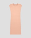 Vestido Midi Feminino em Viscose Listrada Cereja Rosa Nude-a0afad95-d492-45b4-af3e-b272056cdf89