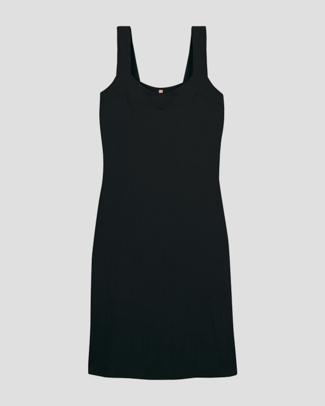 Vestido Midi Plus Size Canelado Alça Larga Cereja Rosa Preto-dd721ed0-1ab8-40f5-9690-79f04294d291